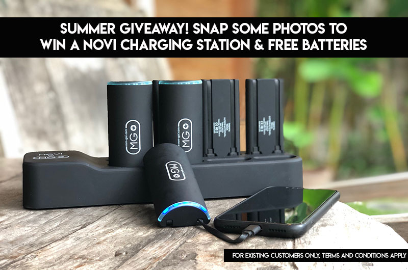 Novi Charging Station, Summer Giveaway